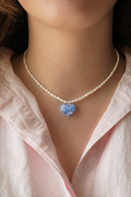 Snowflake Heart Necklace
