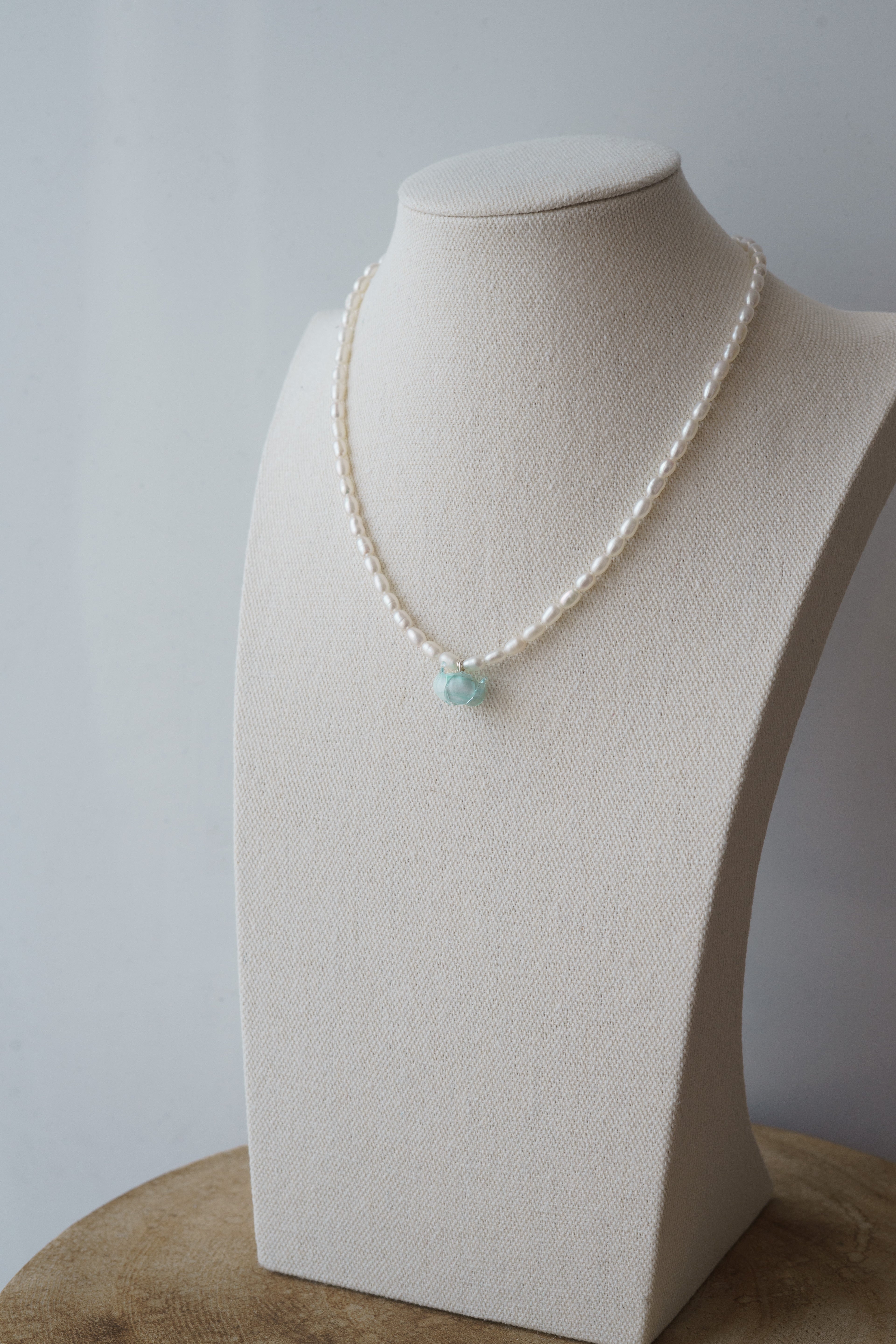 Lily Glass Necklace