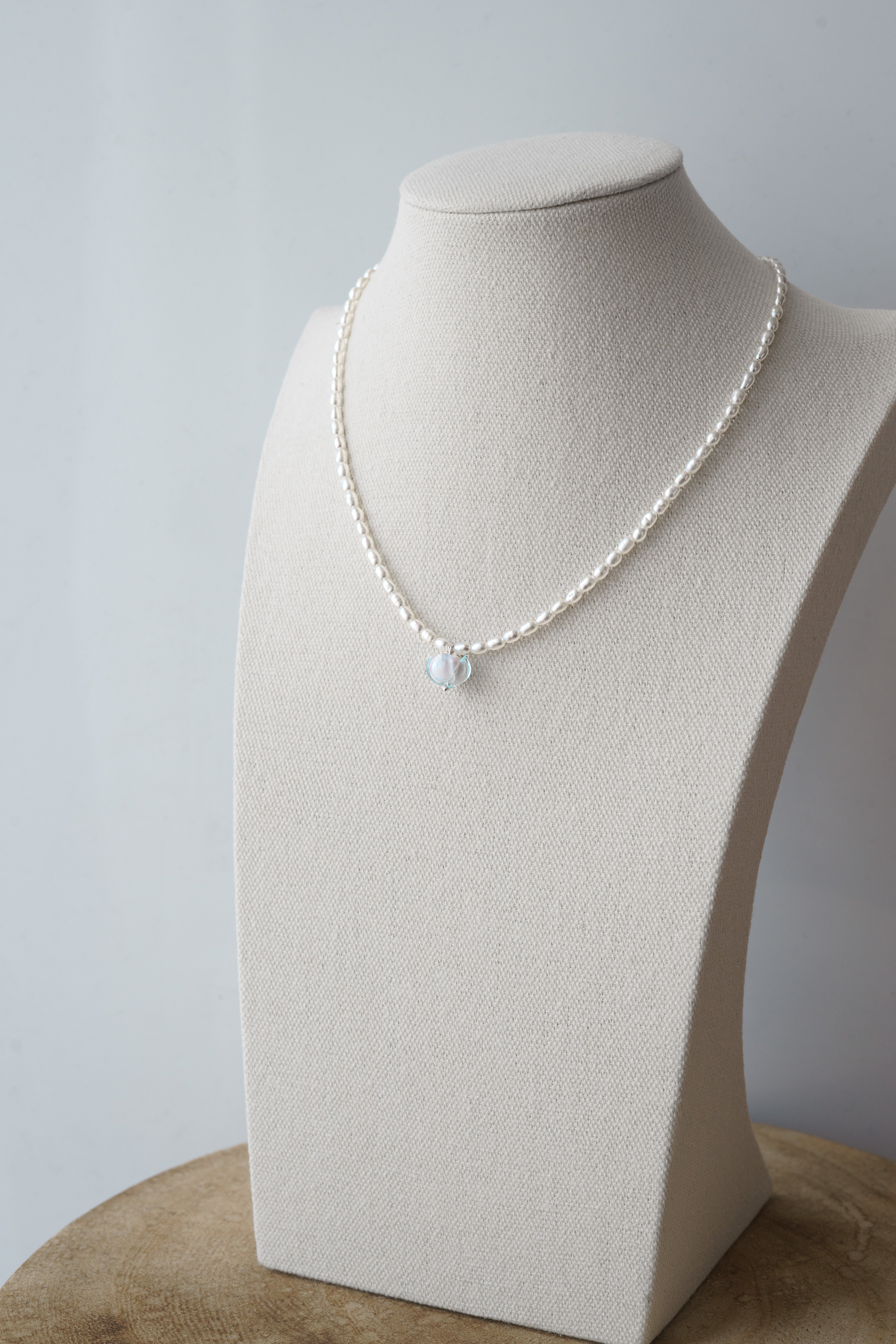 Lily White Necklace
