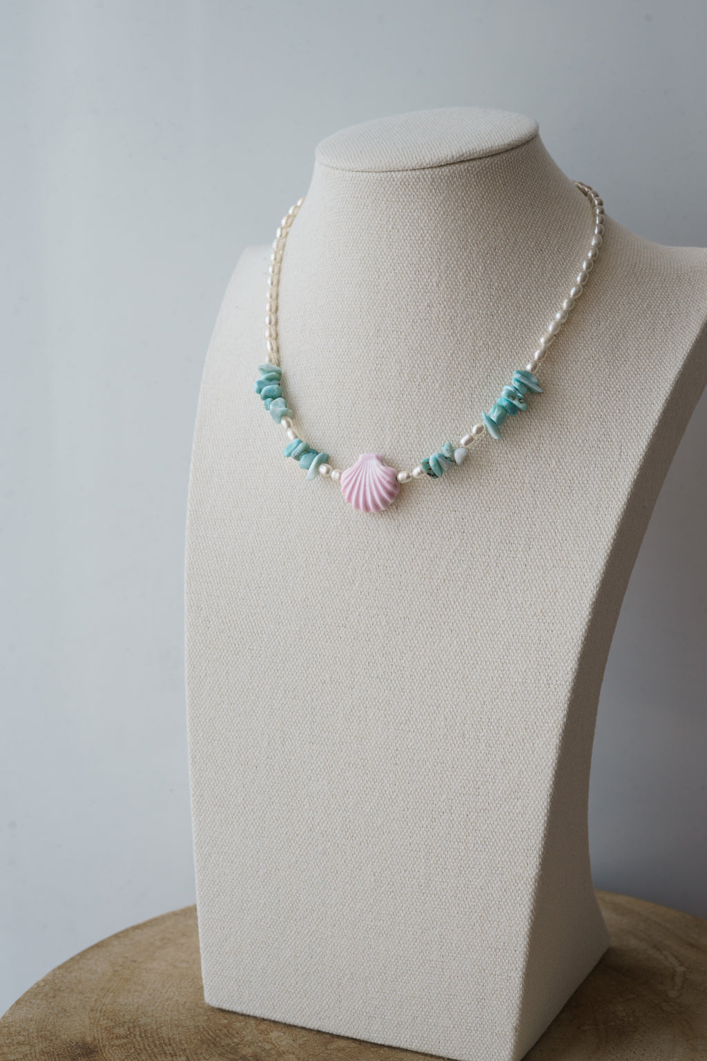 Shell Pink Necklace