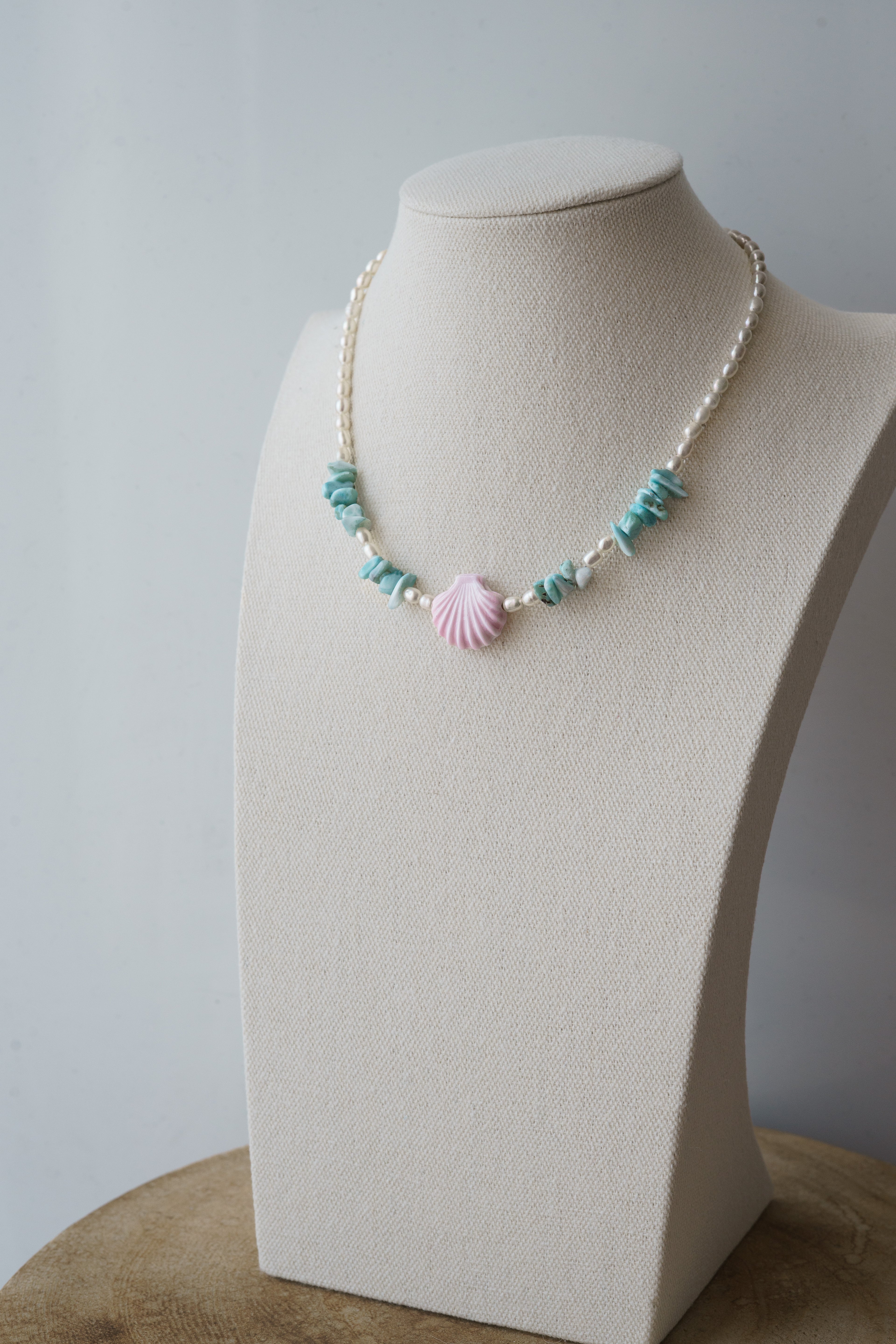 Shell Pink Necklace