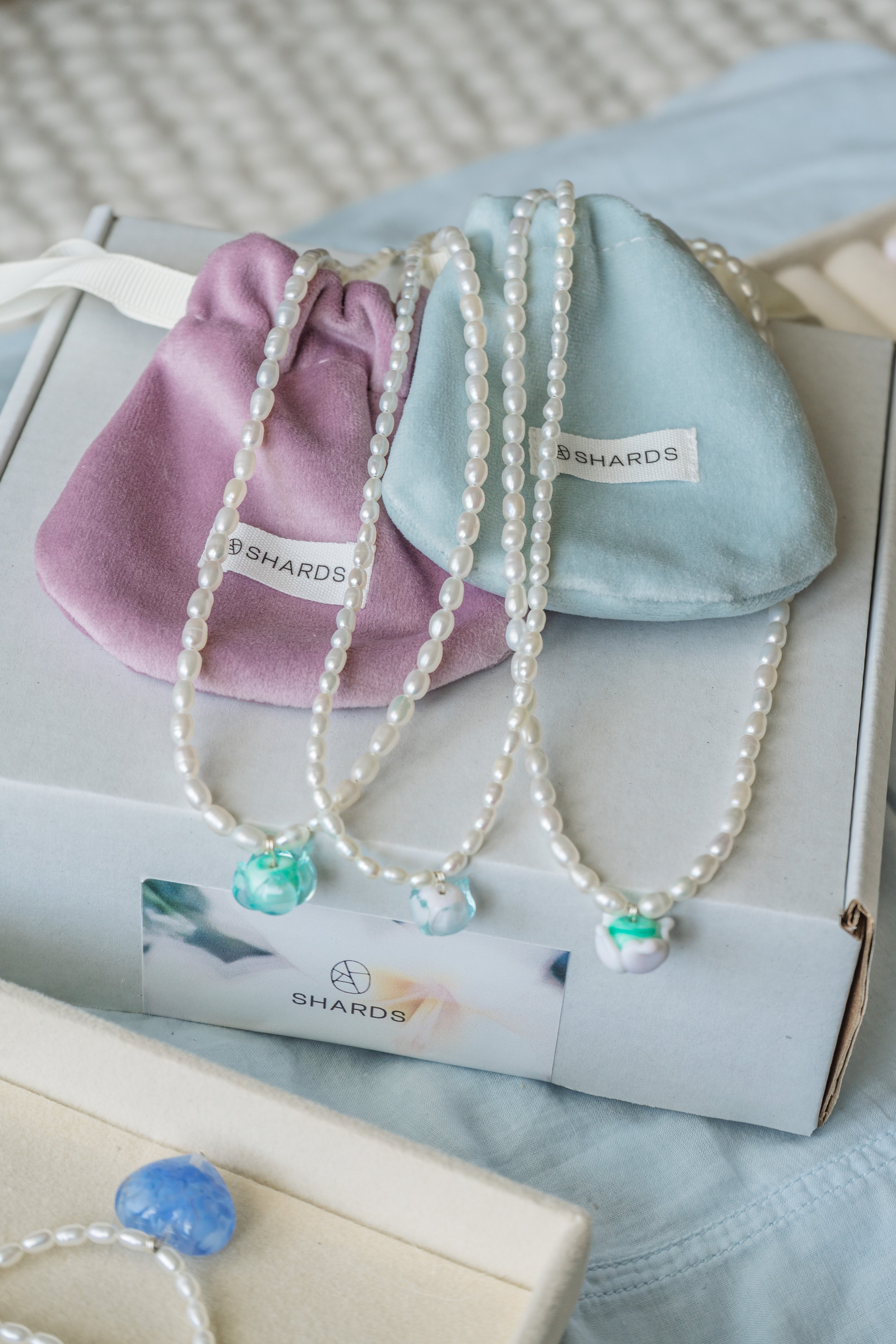 Lily White Necklace