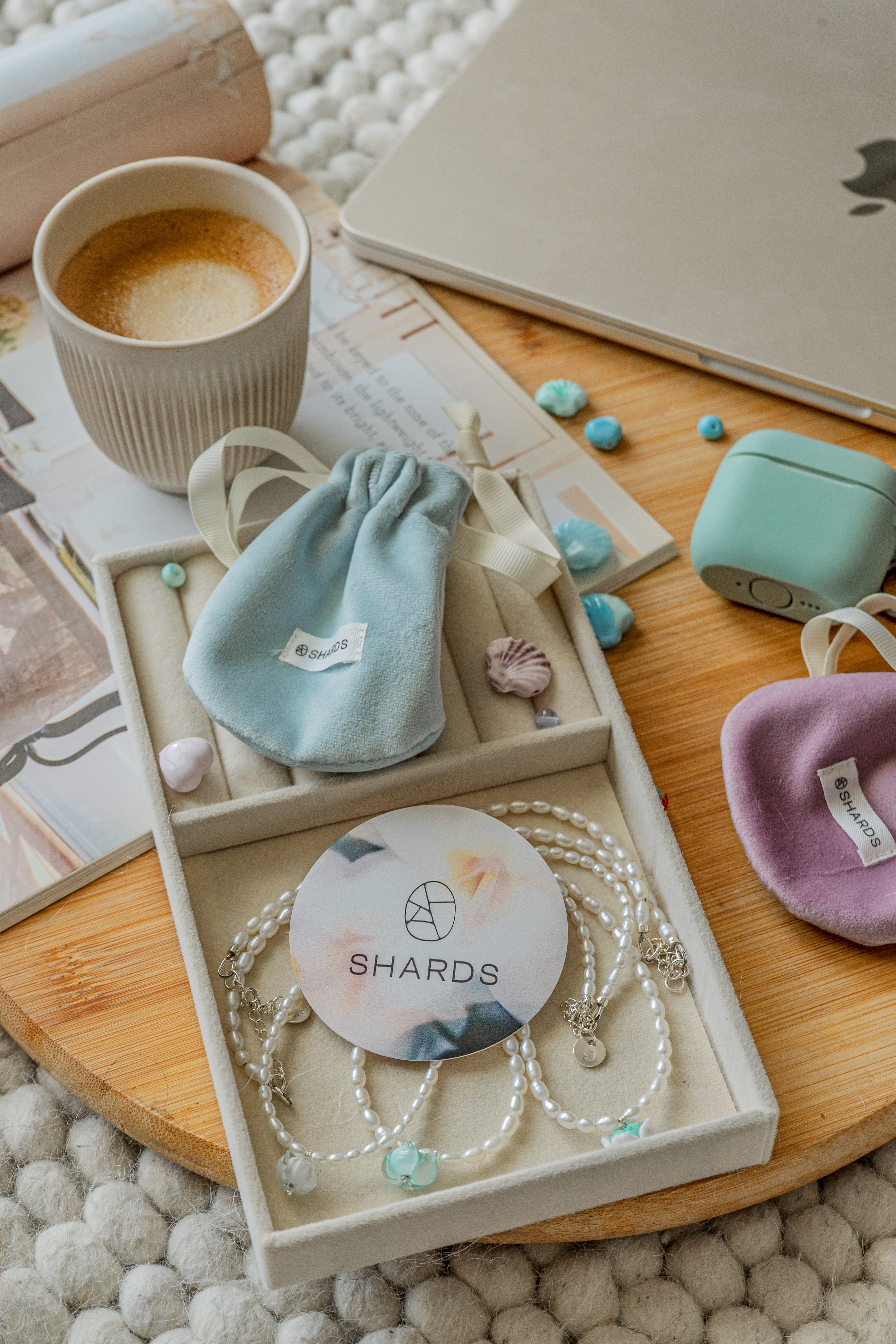 Lily Glass Necklace