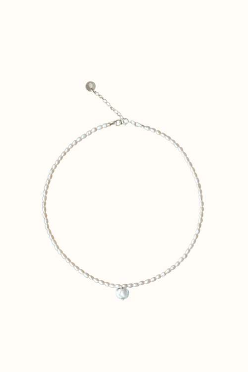 Lily White Necklace