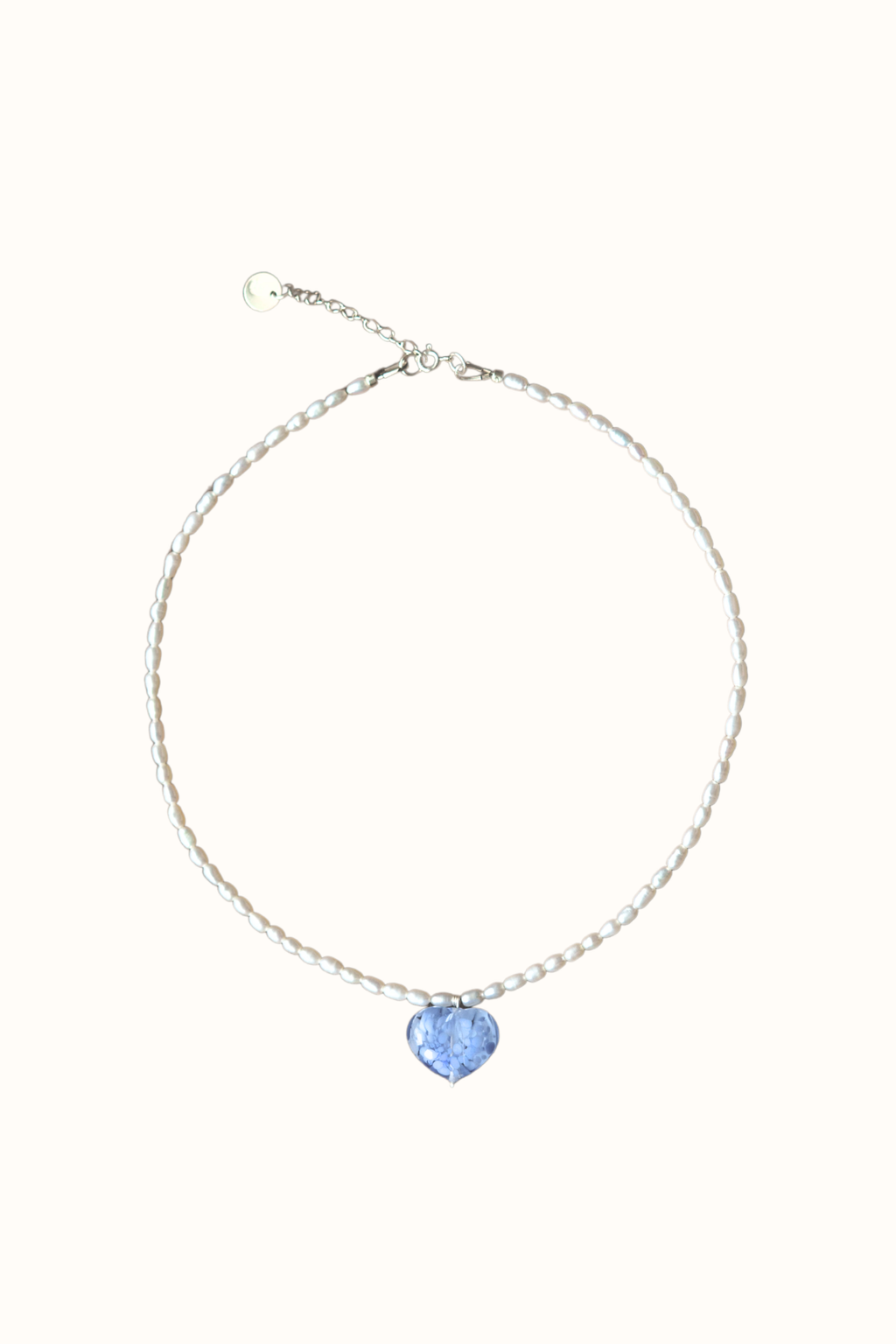 Snowflake Heart Necklace