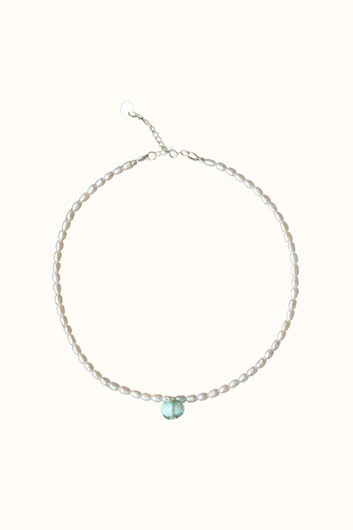 Lily Glass Necklace